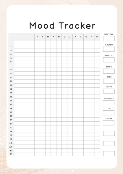 Mood Trackers | Digital Download