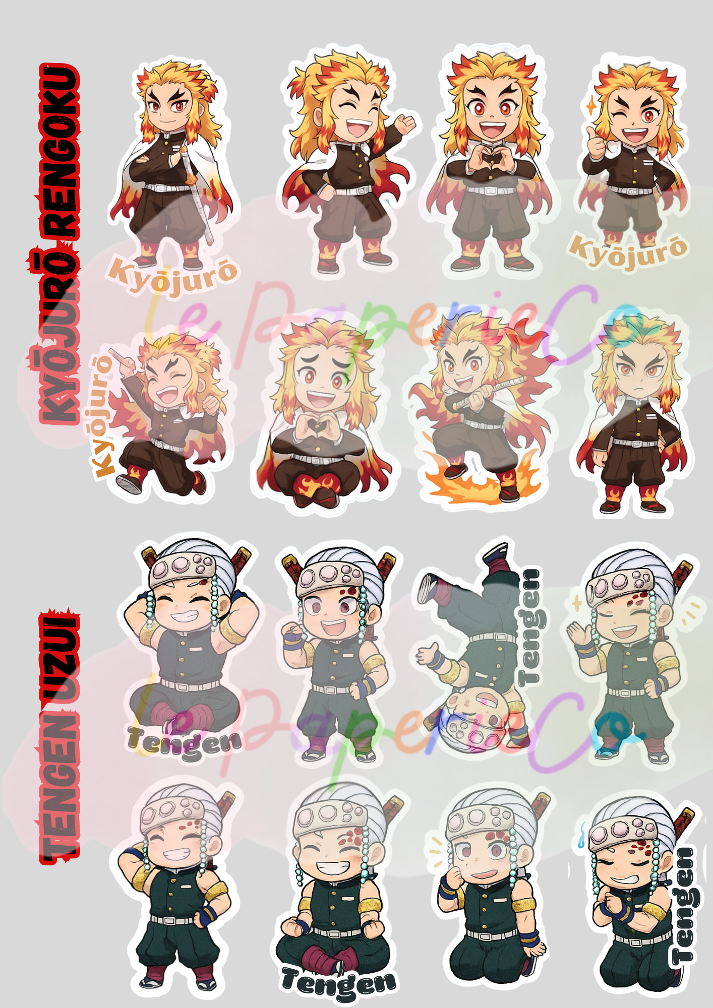 Demon Slayer Sticker Collection | Vinyl Stickers