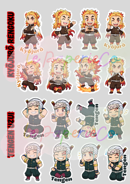 Demon Slayer Sticker Collection | Vinyl Stickers