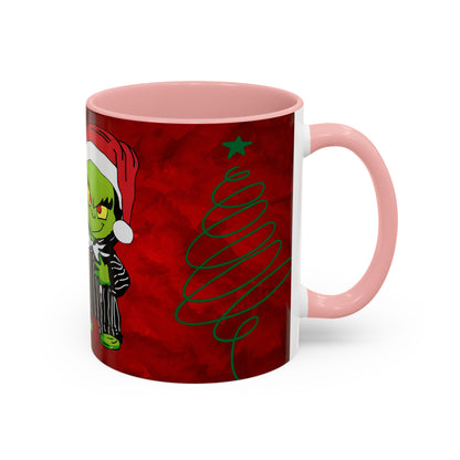 Grinch Jack Skellington Christmas Mug | Accent Coffee Mug