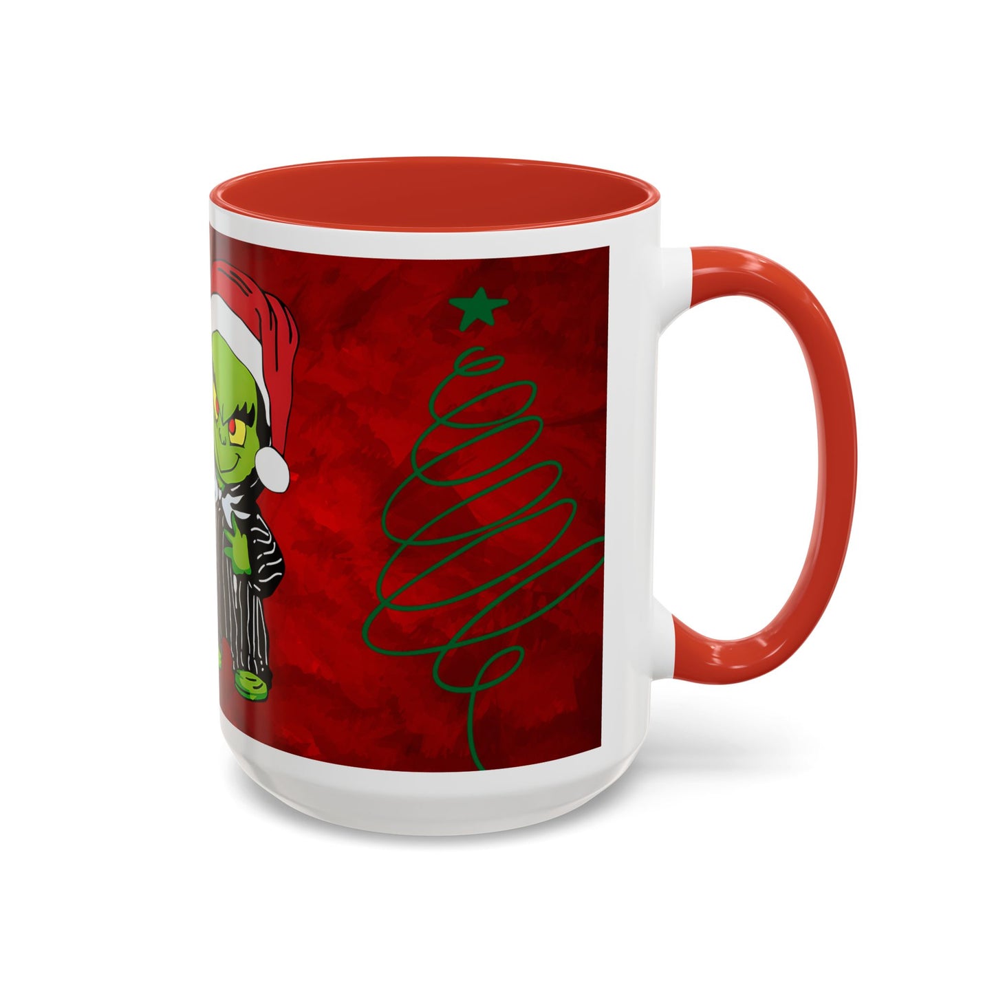 Grinch Jack Skellington Christmas Mug | Accent Coffee Mug