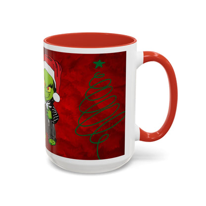 Grinch Jack Skellington Christmas Mug | Accent Coffee Mug