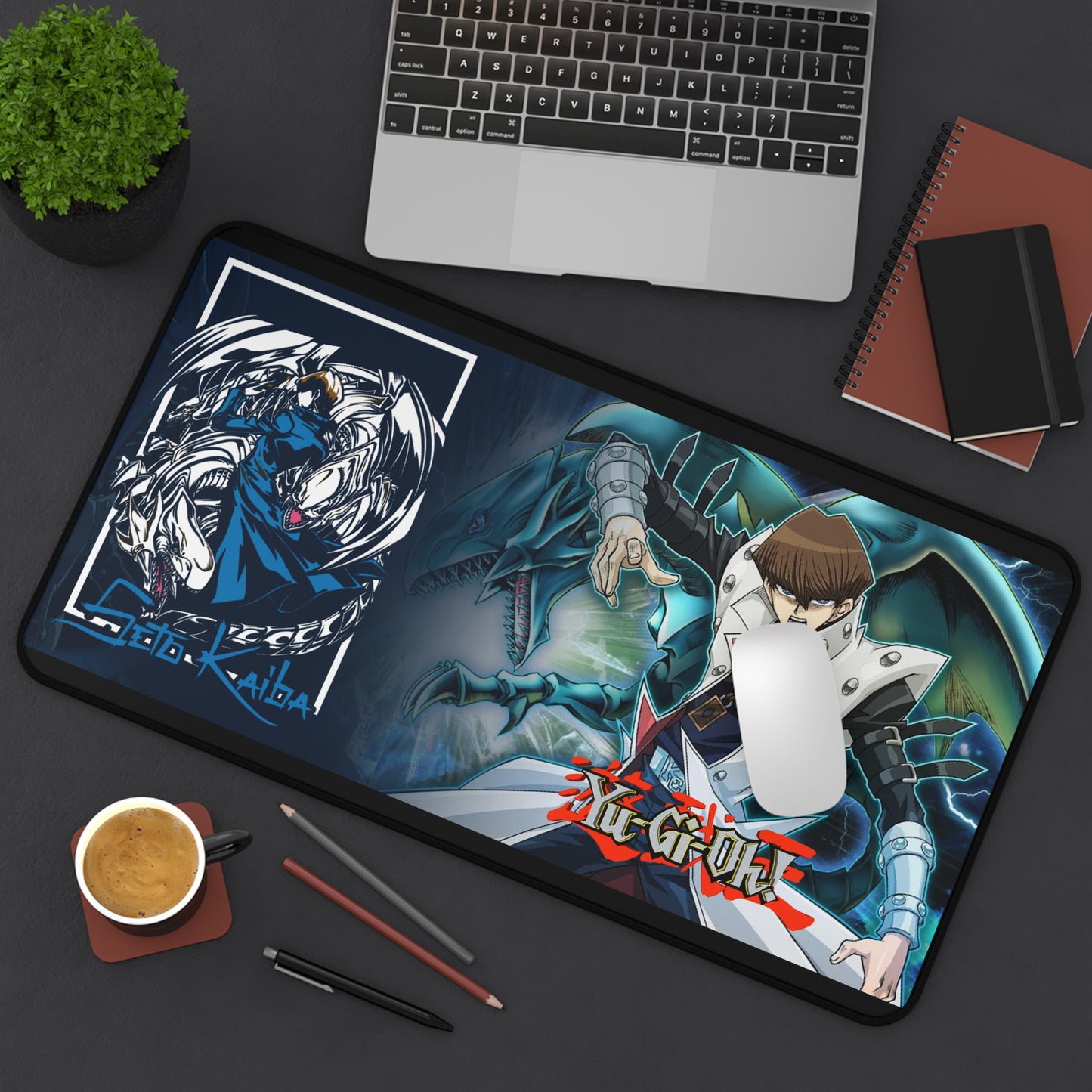 Duelist Blue-Eyes Desk Mat | Yu-Gi-Oh! Desk mat