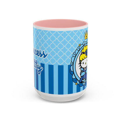 Princess Kitty Portrait Mug | Accent Coffee Mug