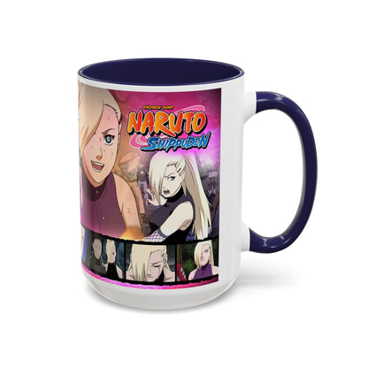 Naruto Shippuden Ino Anime Accent Coffee Mug — 11/15oz