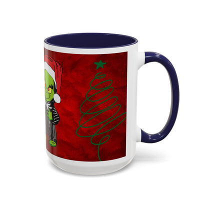 Grinch Jack Skellington Christmas Mug | Accent Coffee Mug