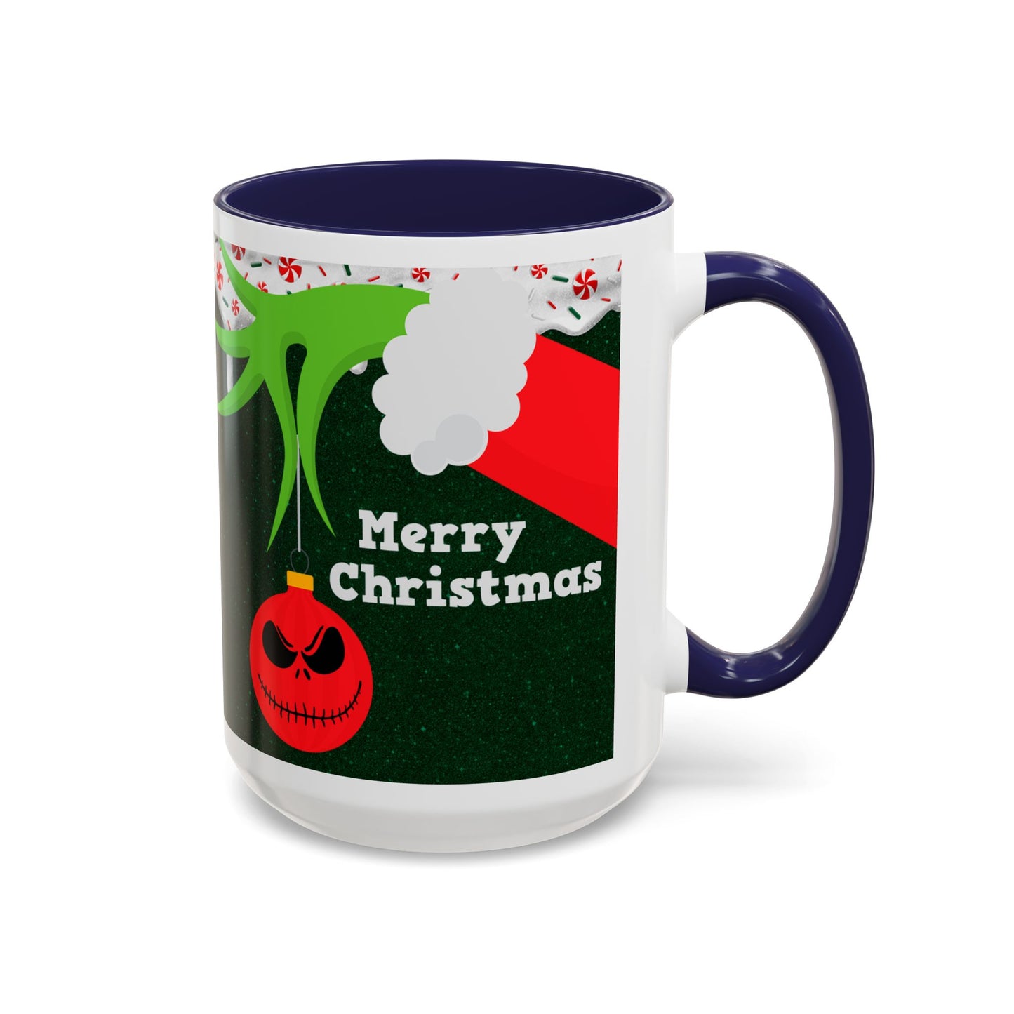 Grinch Merry Christmas Mug | Accent Coffee Mug 11oz 15oz