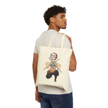 Demon Slayer Anime Canvas | Tote Bag with Tanjiro Style Design