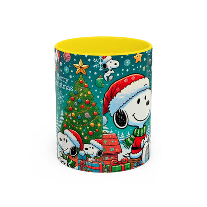 Beagle Christmas Mug | Accent Coffee Mug