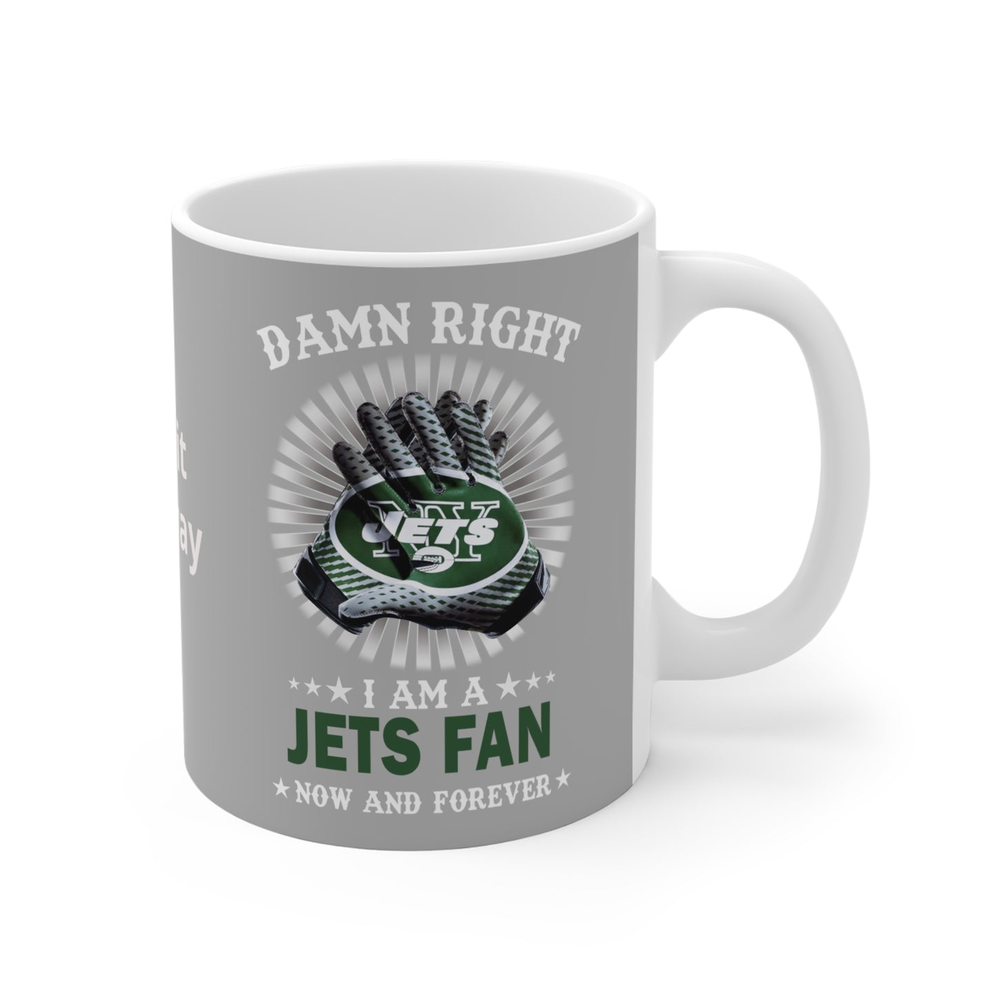 Customizable Jets Fan Mug | Football Team Logo Coffee Cup