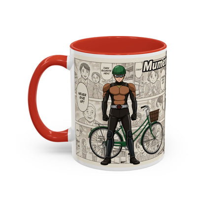Mumen Rider Comic Panel Coffee Mug  Anime Hero Bike Design (11/15oz)