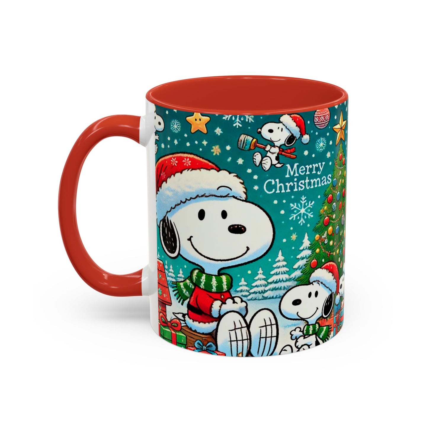 Beagle Christmas Mug | Accent Coffee Mug