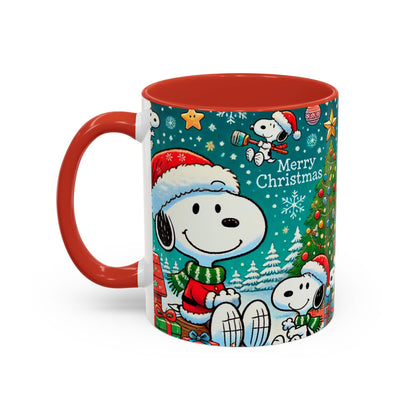 Beagle Christmas Mug | Accent Coffee Mug