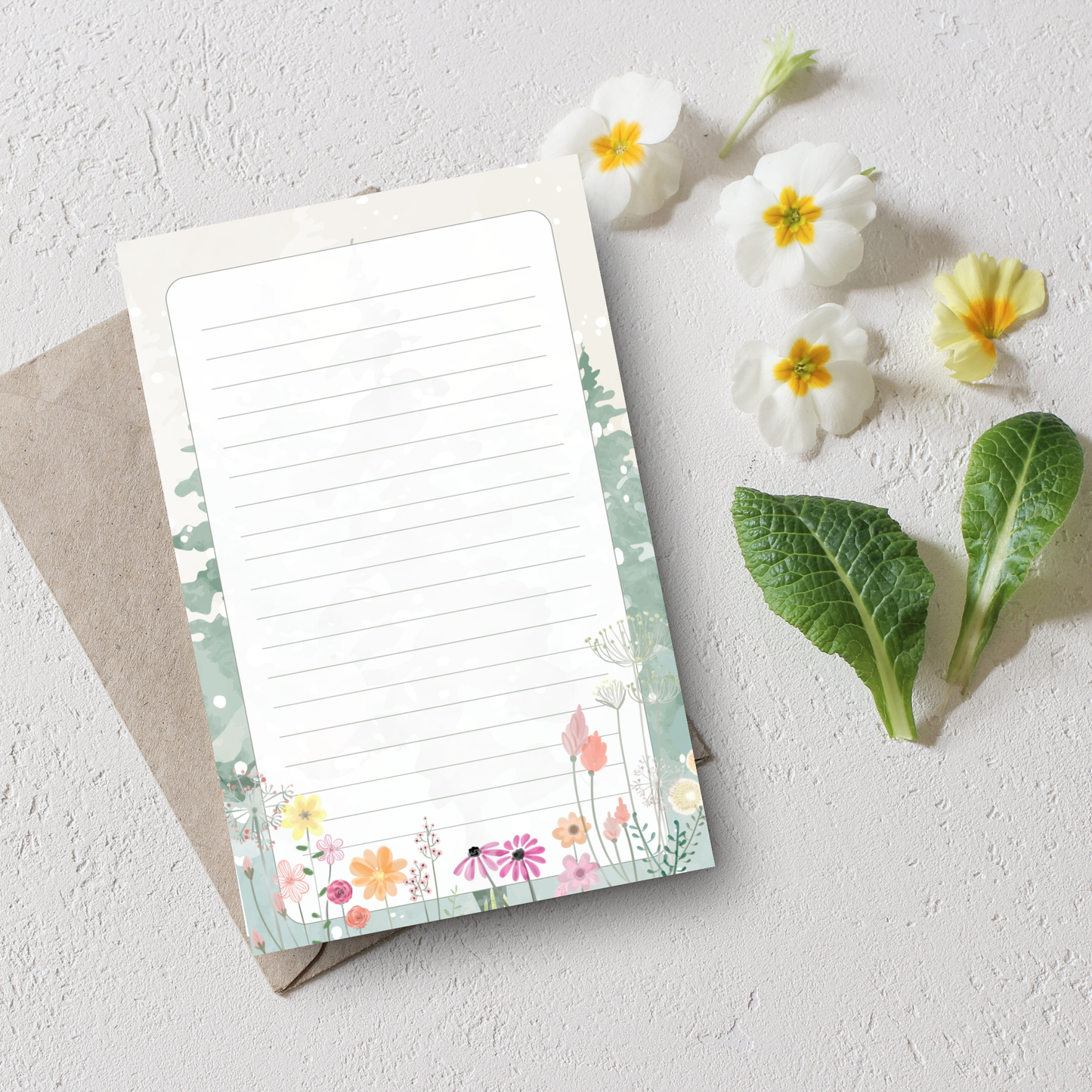 Floral Notepad Collection | 50 pages