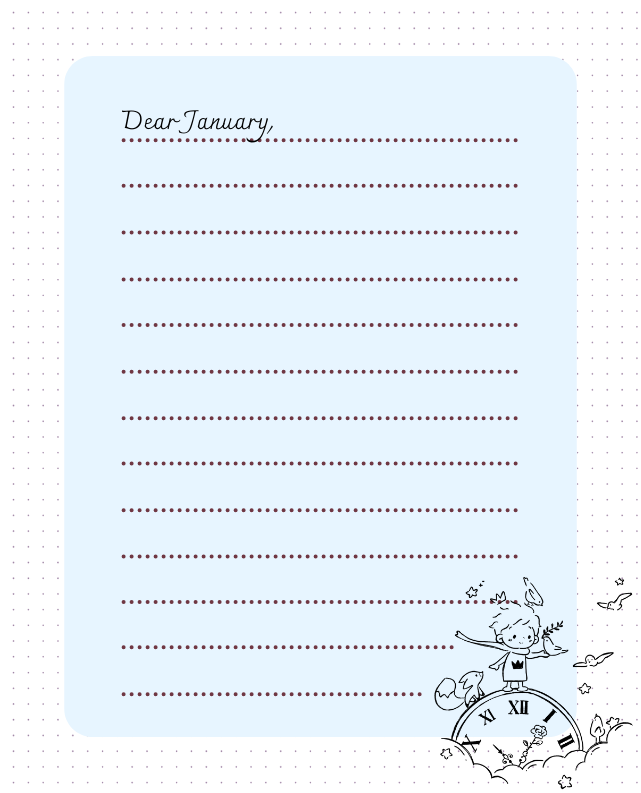 Little Prince Inspired 2026 Planner | Digital Download