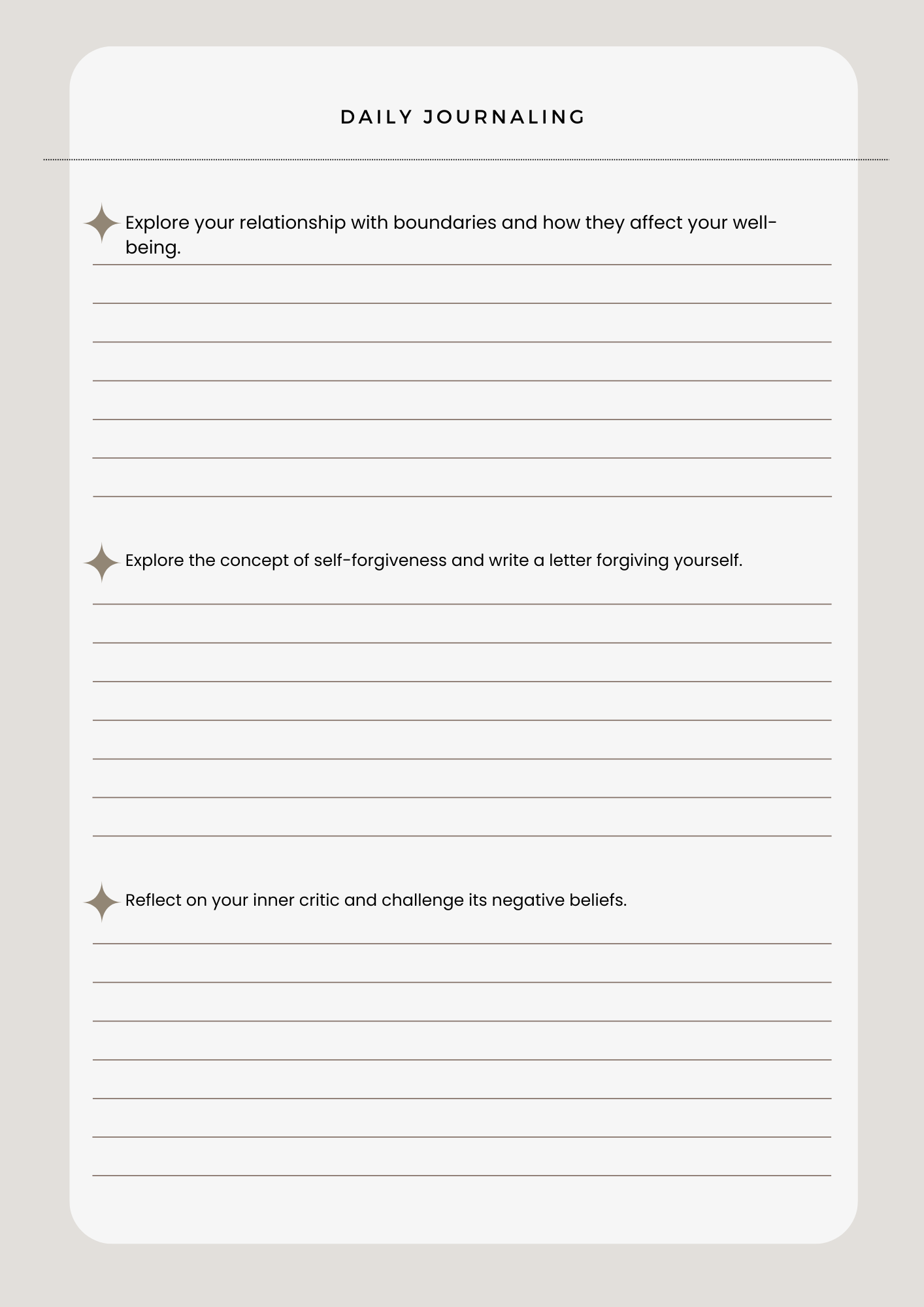 Shadow Work Journal | Digital Download