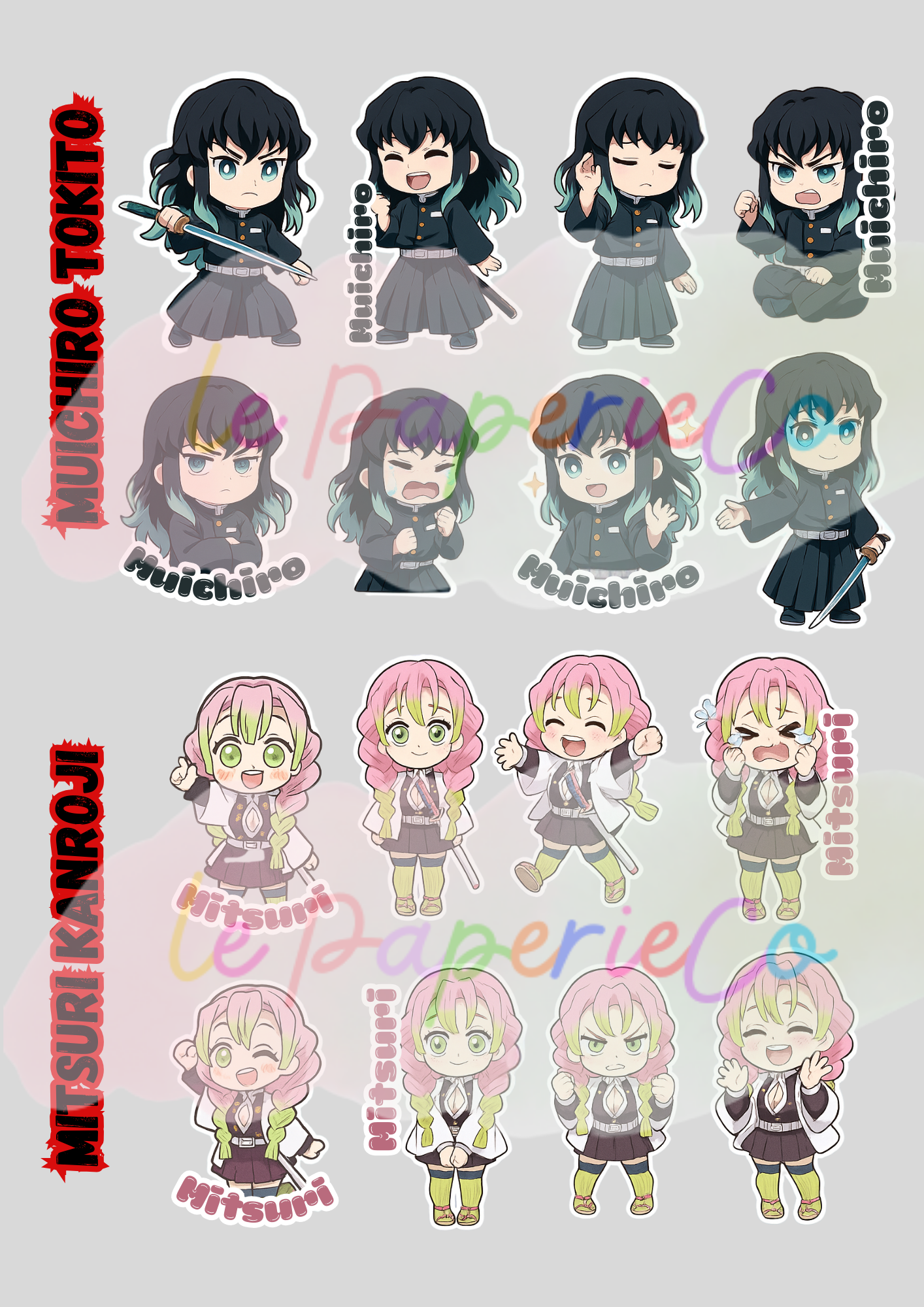 Demon Slayer Sticker Collection | Vinyl Stickers