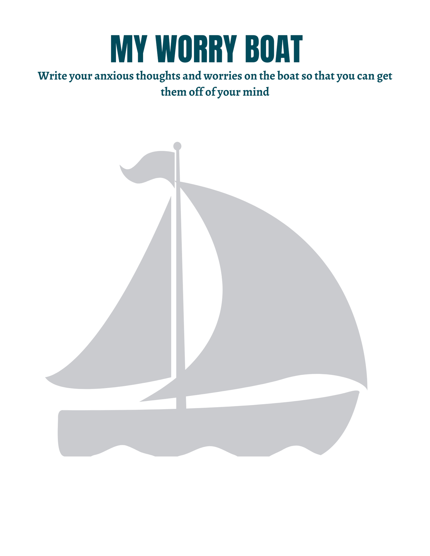 Self Control Activity Book | Digital Download