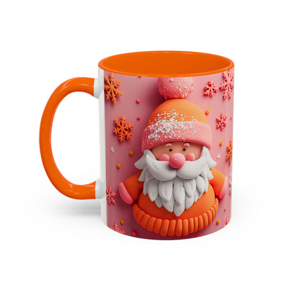 Cute Santa Gnome mug | Accent Coffee Mug 11oz 15oz