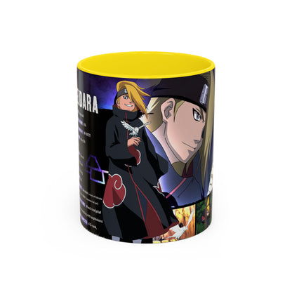 Deidara Naruto Shippuden Accent Coffee Mug  Anime Art Collector Mug (11/15oz)