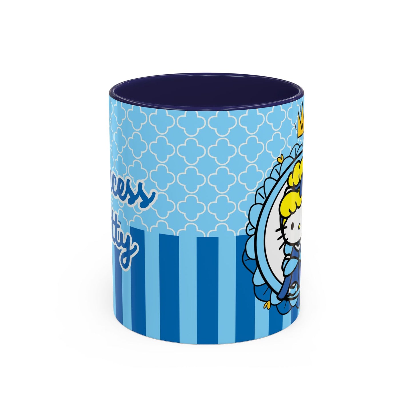 Princess Kitty Portrait Mug | Accent Coffee Mug