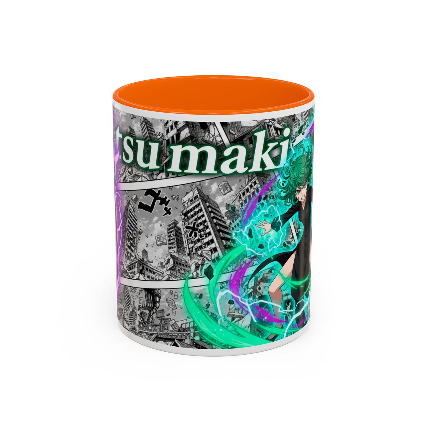 Accent Coffee Mug - Anime Girl Psychic Power Design (11/15oz)