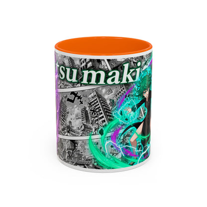 Accent Coffee Mug - Anime Girl Psychic Power Design (11/15oz)