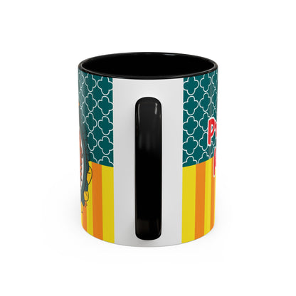 Redheaded Princess Kitty Accent Coffee Mug | Cute Cat Princess Design