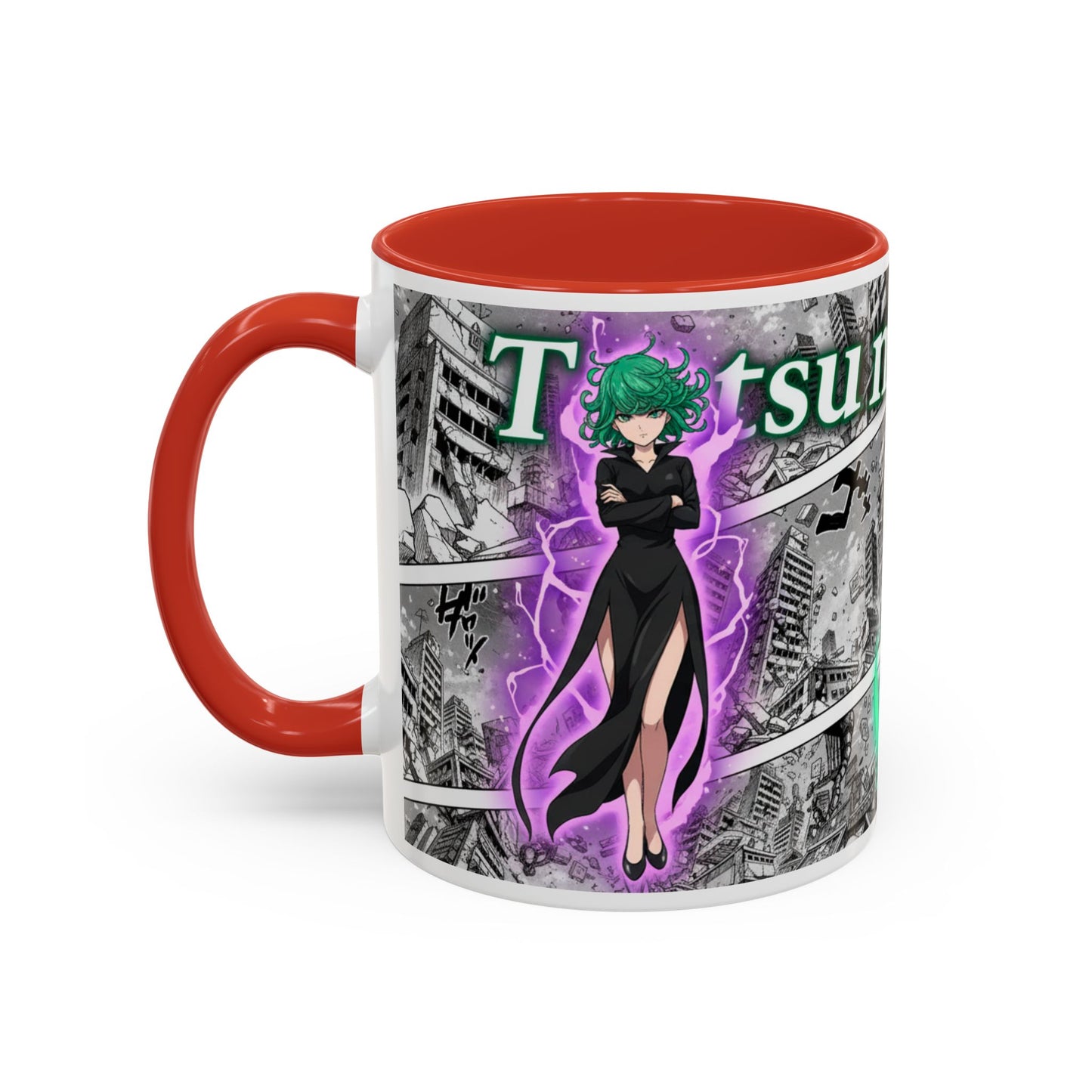 Accent Coffee Mug - Anime Girl Psychic Power Design (11/15oz)