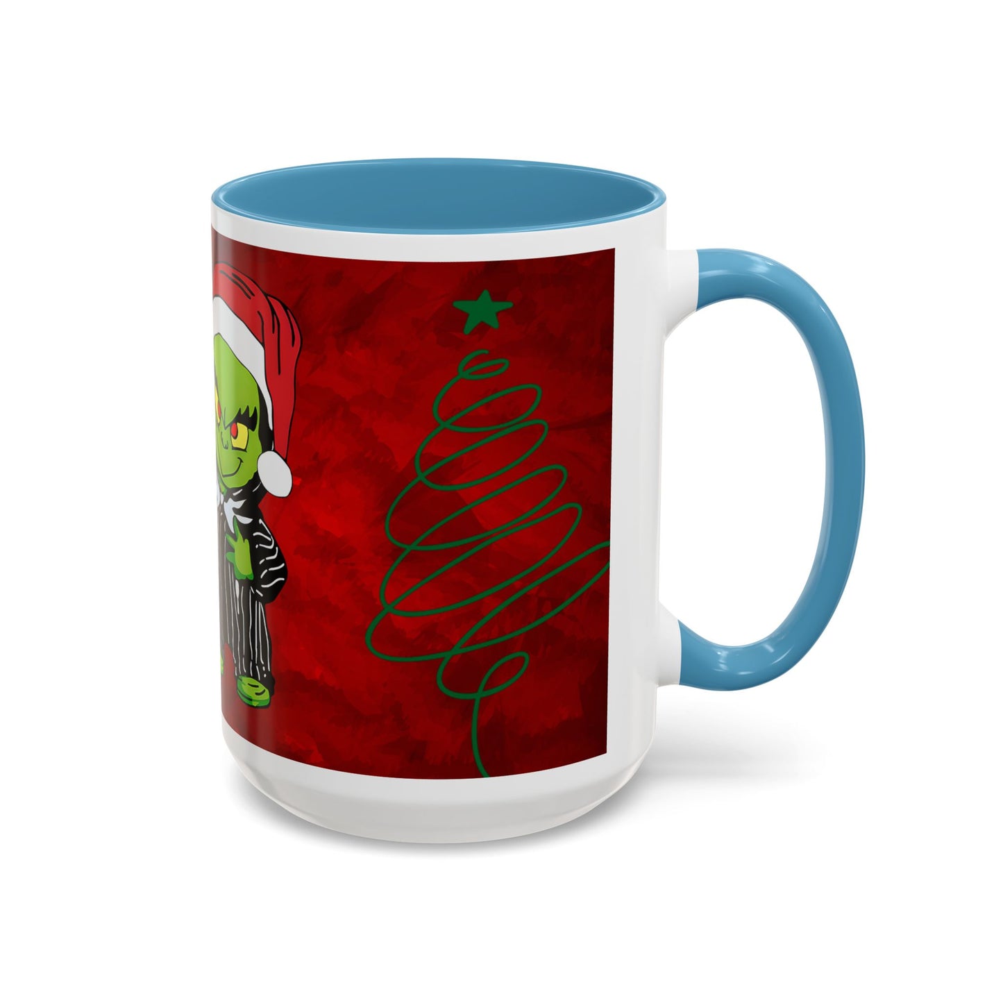 Grinch Jack Skellington Christmas Mug | Accent Coffee Mug