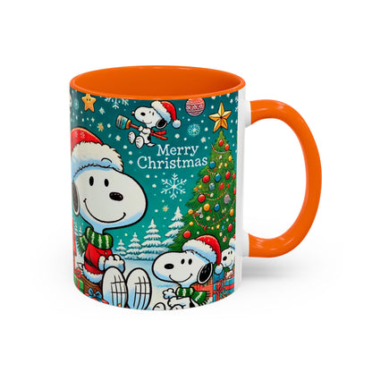 Beagle Christmas Mug | Accent Coffee Mug