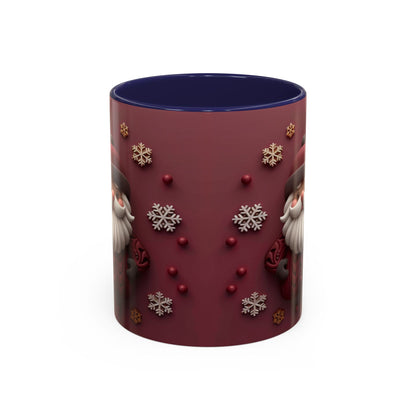 Cute Santa Face Holiday Mug | Christmas Accent Coffee Mug