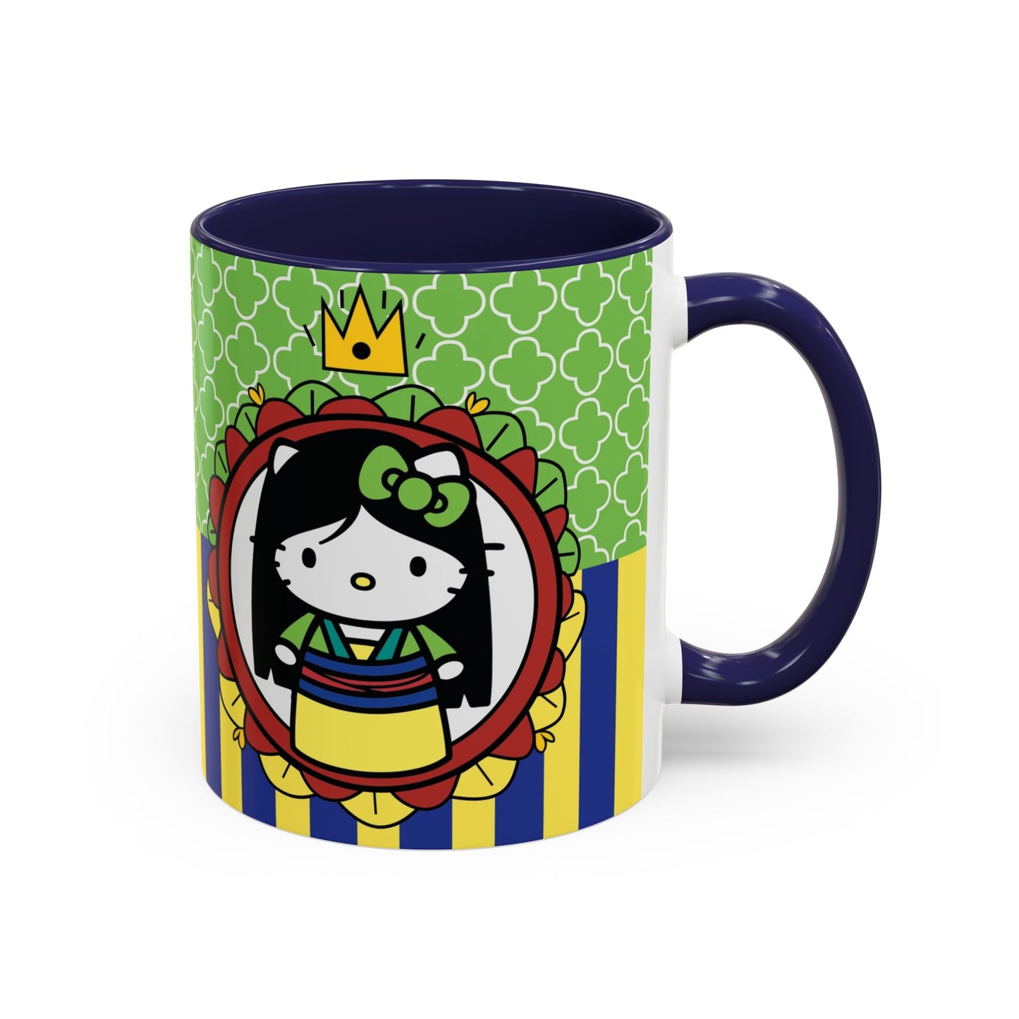 Cute Princess Kitty Mug | Accent Coffee Mug