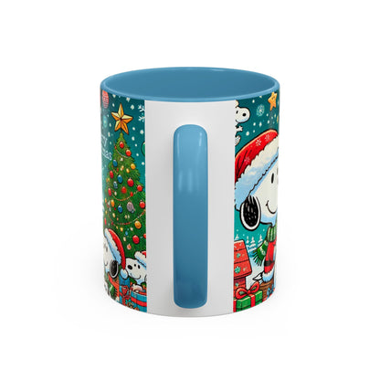 Beagle Christmas Mug | Accent Coffee Mug