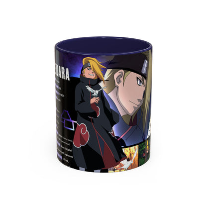 Deidara Naruto Shippuden Accent Coffee Mug  Anime Art Collector Mug (11/15oz)