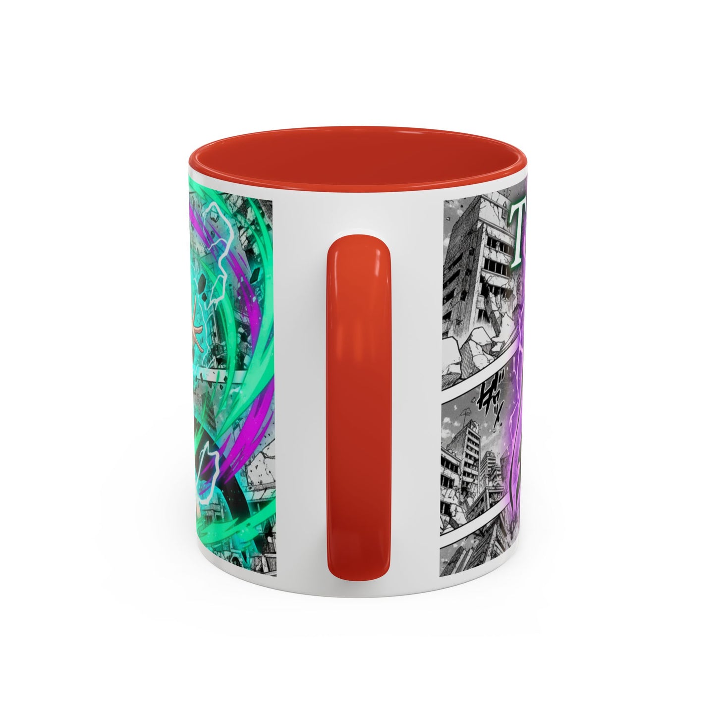 Accent Coffee Mug - Anime Girl Psychic Power Design (11/15oz)