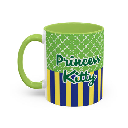 Cute Princess Kitty Mug | Accent Coffee Mug