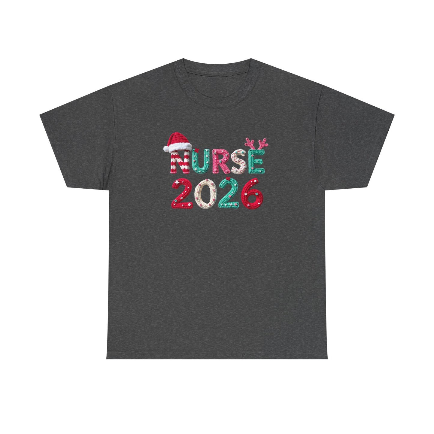 Nurse 2026 Christmas Tee Holiday Nursing Grad TShirt