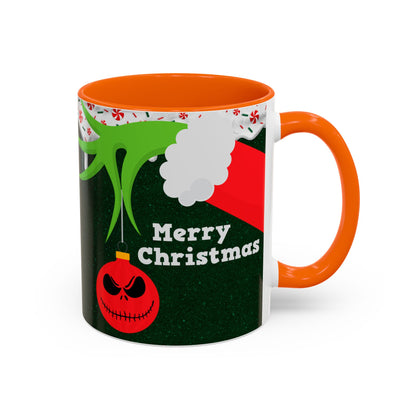 Grinch Merry Christmas Mug | Accent Coffee Mug 11oz 15oz