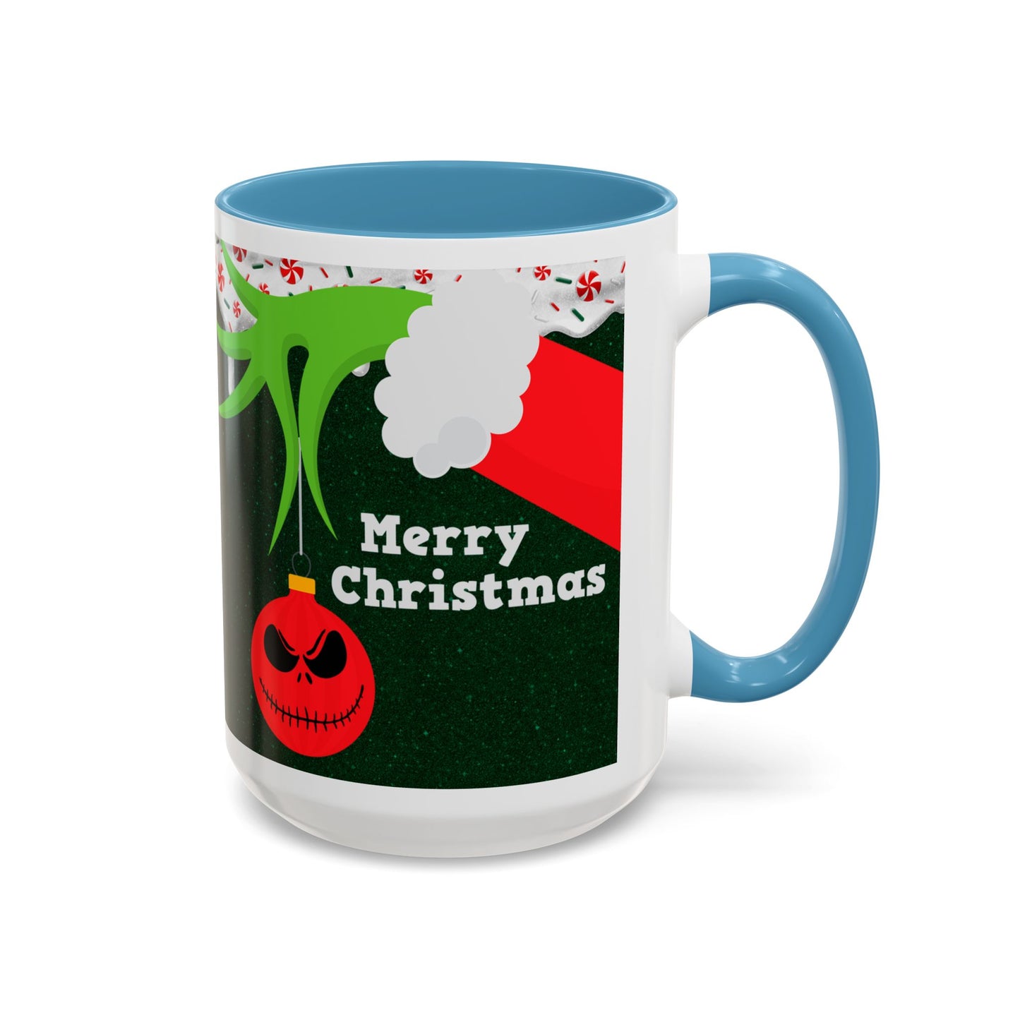 Grinch Merry Christmas Mug | Accent Coffee Mug 11oz 15oz