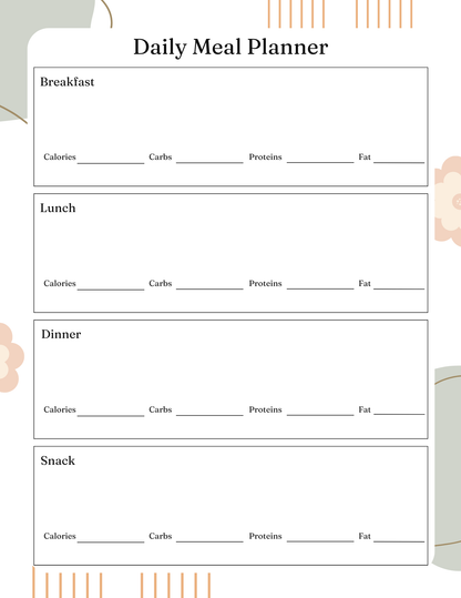 Health and Wellness Planner | Digital Download