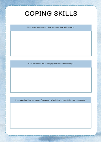 Being an Introvert Journal | Digital Download