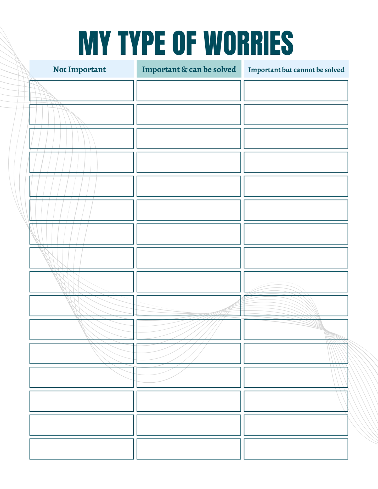 Self Control Activity Book | Digital Download