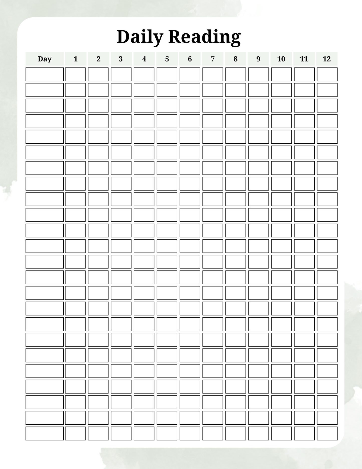 Digital Reading Journal | Digital Download