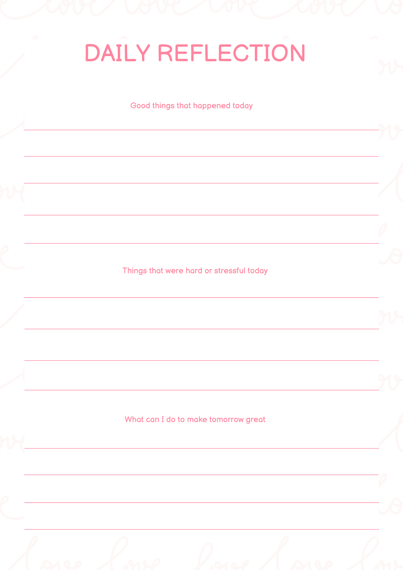Self Love Planner | Digital Download