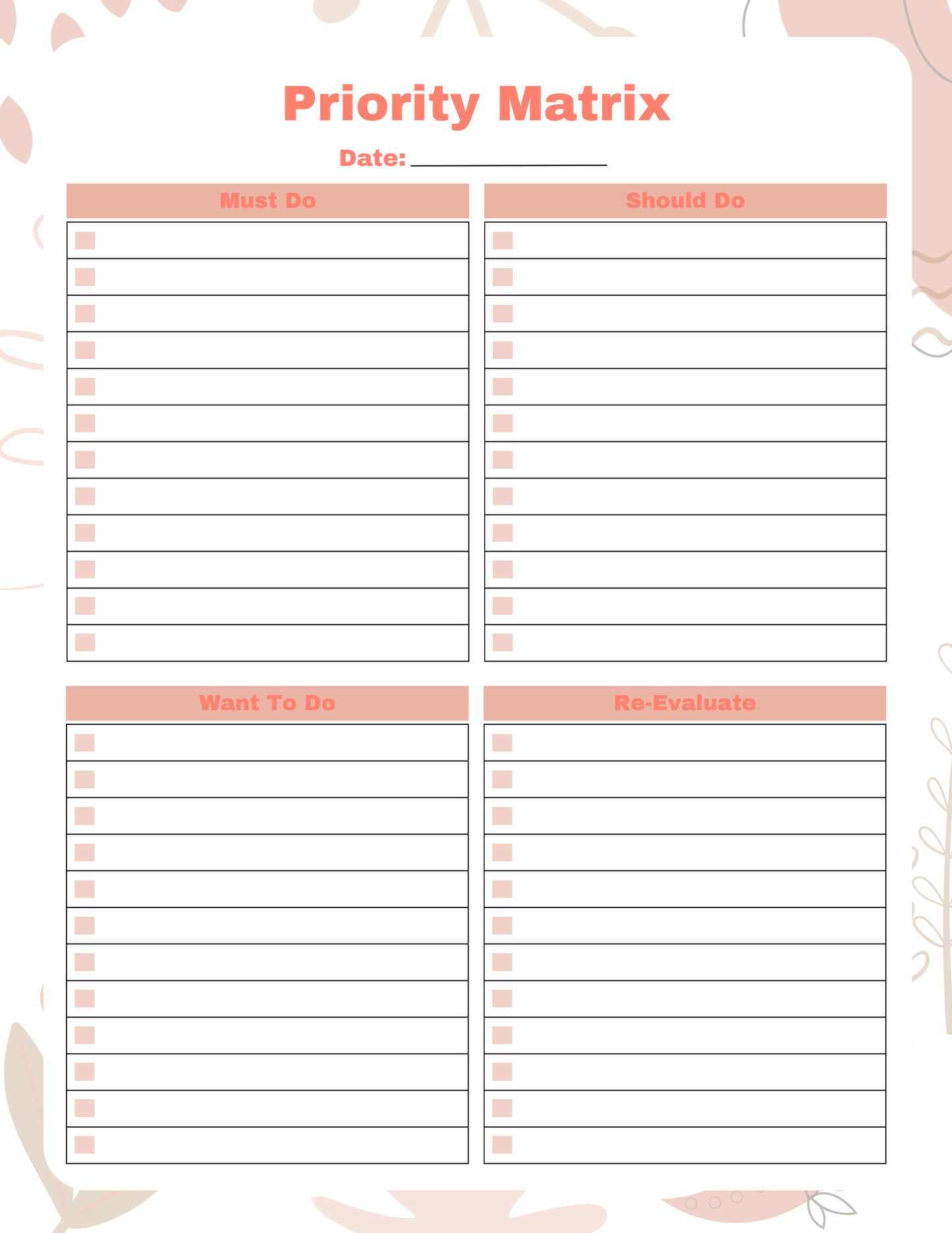 Brain Dump Bundle | Digital Download