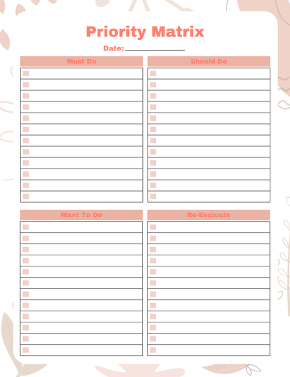 Brain Dump Bundle | Digital Download