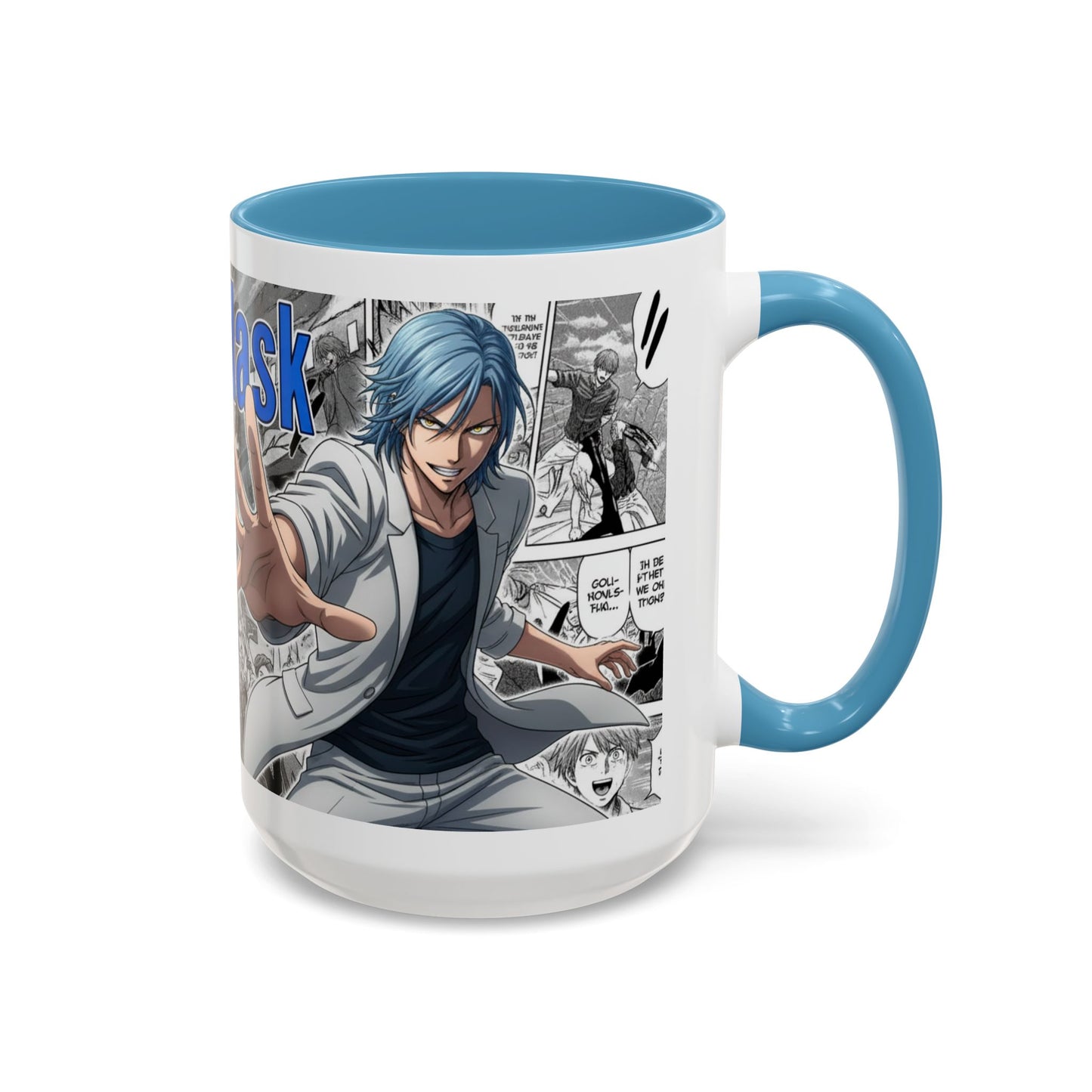 Anime Manga Accent Coffee Mug  Amai Mask Character Design (11/15oz)