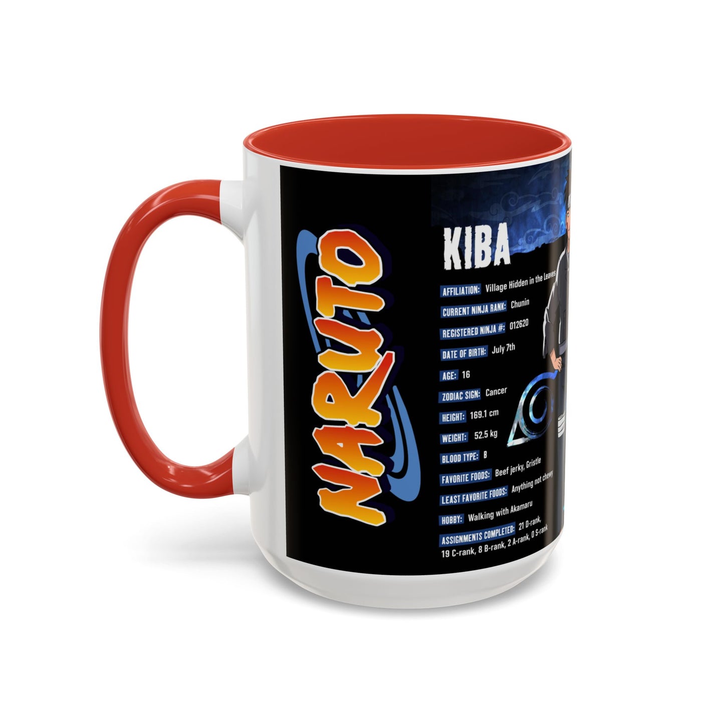 Anime Character Collage Coffee Mug  Naruto Shippuden Design (11/15oz)