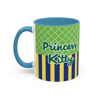 Cute Princess Kitty Mug | Accent Coffee Mug